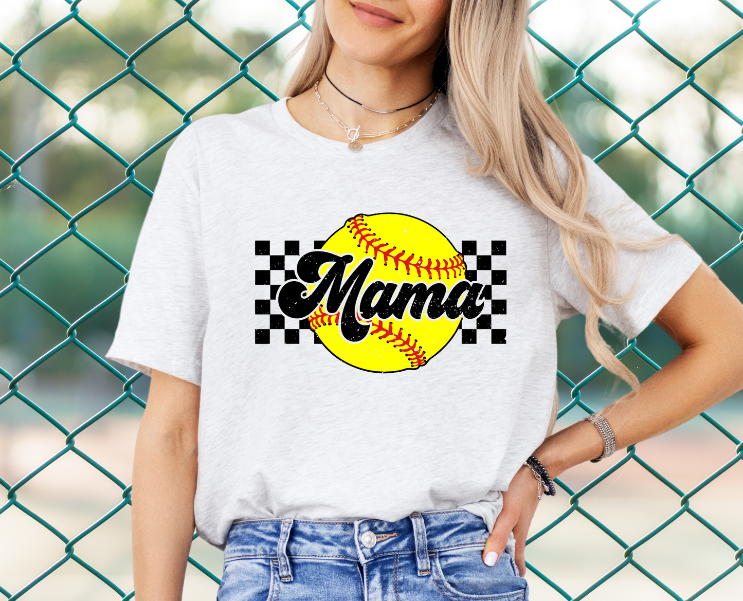 DTF - SOFTBALL MAMA RETRO