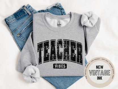 * VINTAGE INK * TEACHER VIBES GRUNGE - PRESALE 12-17