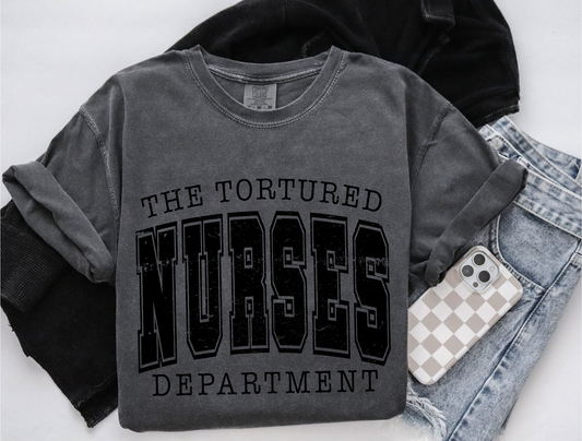 DTF - TORTURED NURSES DEPARTMENT- BLACK