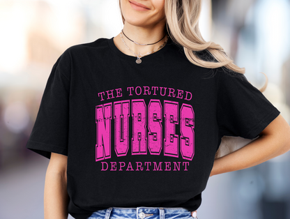 DTF - TORTURED NURSES DEPARTMENT- HOT PINK