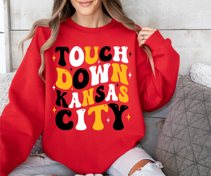 DTF - KANSAS CITY TOUCHDOWN GROOVY RETRO