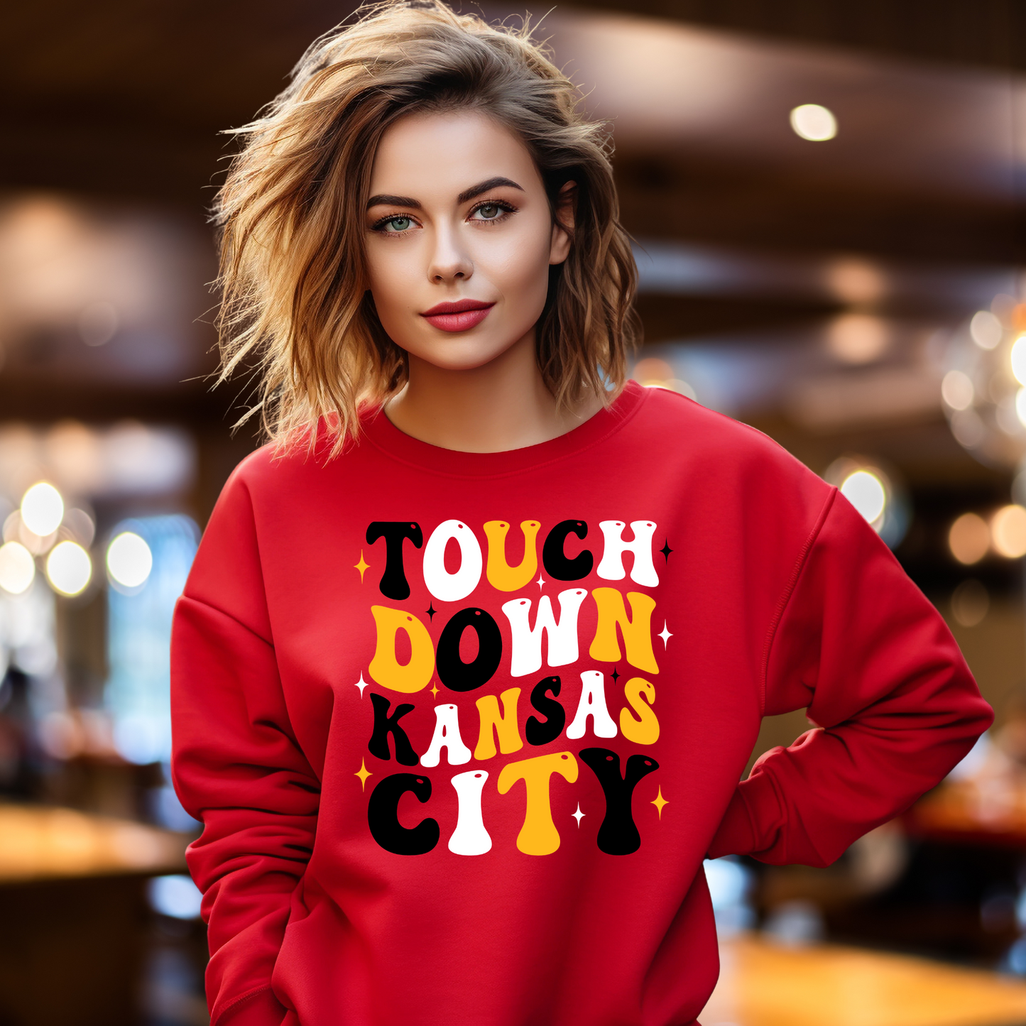 DTF - KANSAS CITY TOUCHDOWN GROOVY RETRO