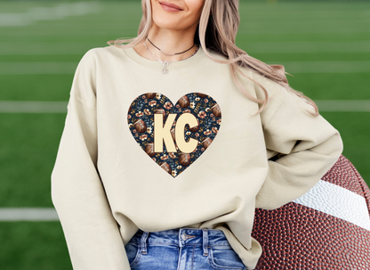 DTF - KC FALL FOOTBALL HEART