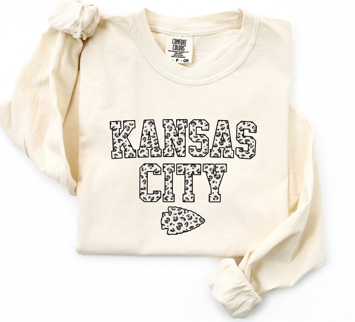 DTF - KANSAS CITY NEUTRAL LEOPARD with ARROW