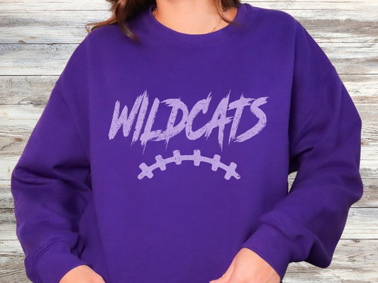 DTF - WILDCATS GRAFFITI with LACES - LAVENDER