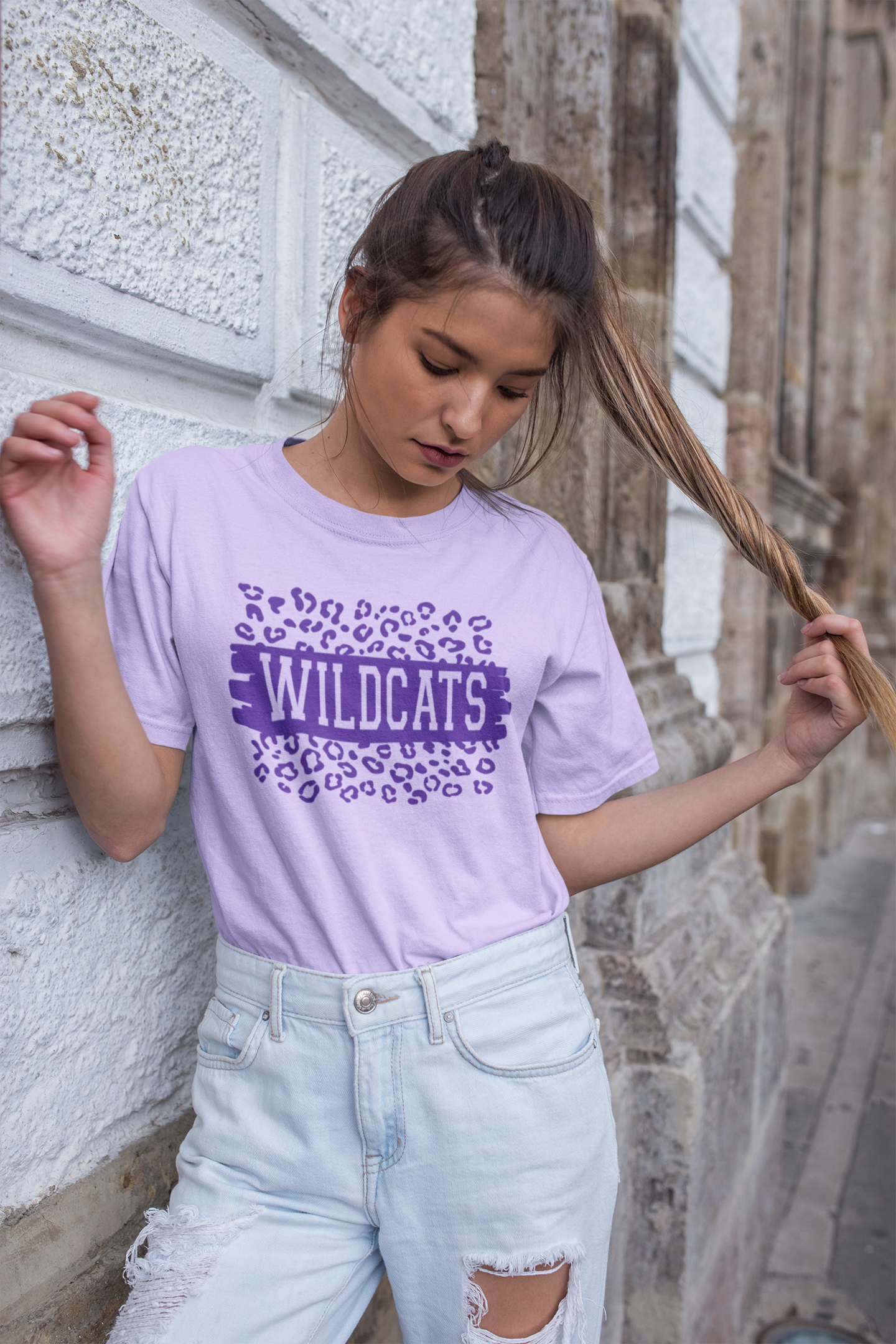 DTF - WILDCATS LEOPARD - PURPLE