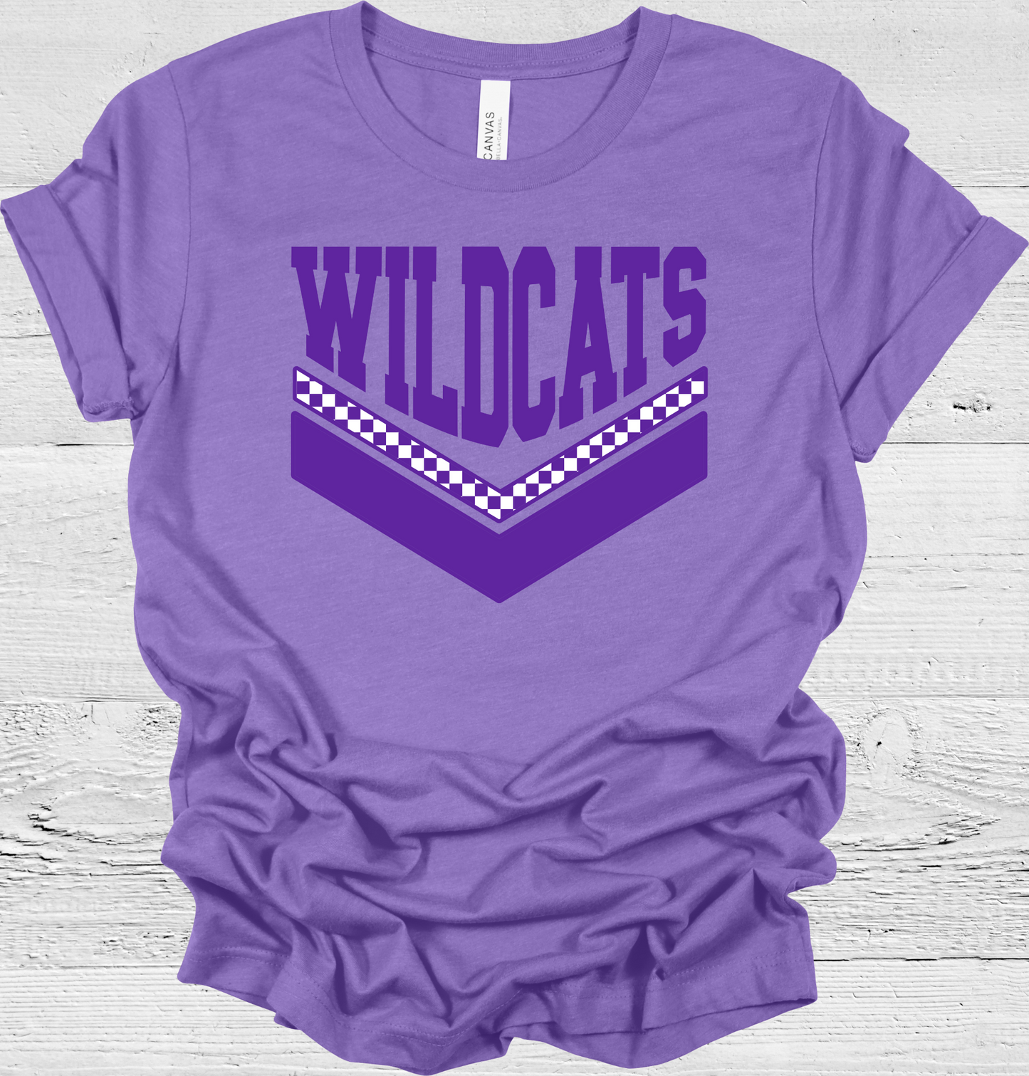 DTF - WILDCATS CHECKERED RETRO