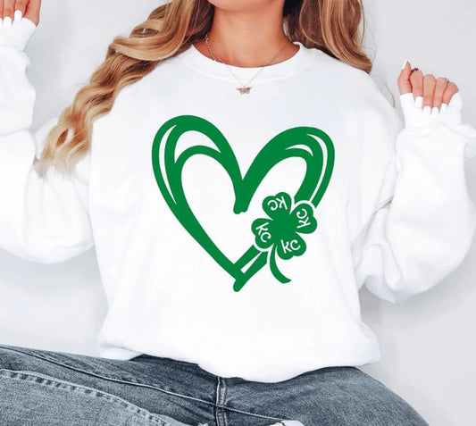 DTF - KC SHAMROCK HEART