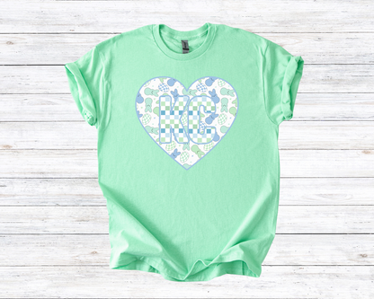 KC Kansas City Easter Hearts 2 Colors - DIGITAL DOWNLOAD