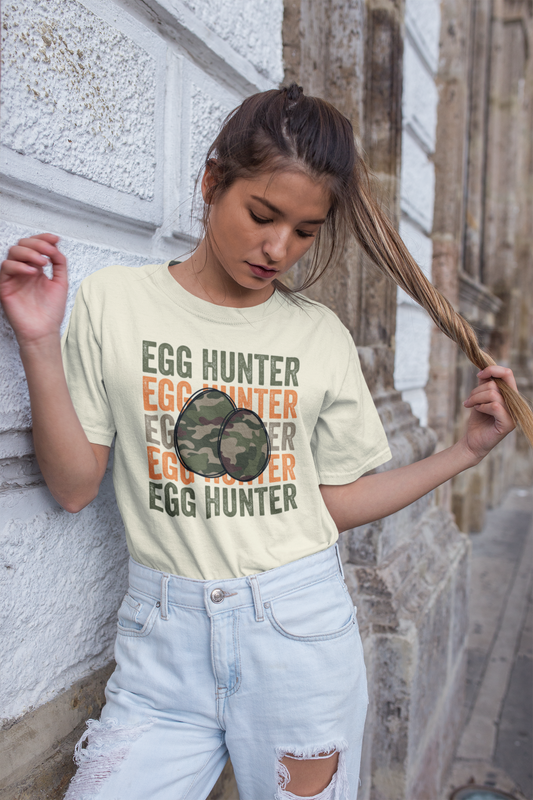 DTF - EGG HUNTER CAMO + ORANGE