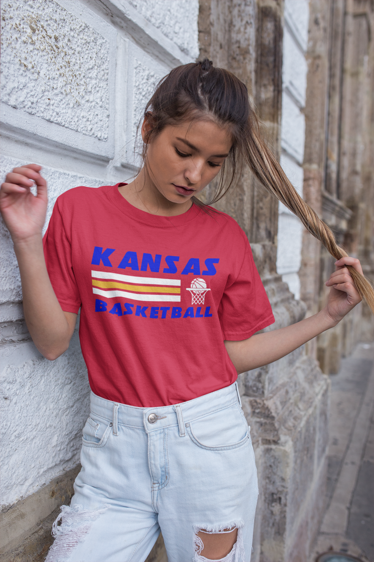 DTF - KANSAS BASKETBALL with STRIPES