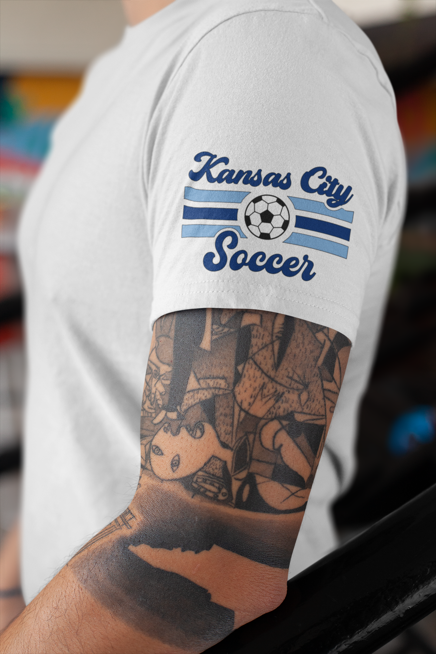 DTF - KANSAS CITY SOCCER RETRO STRIPES